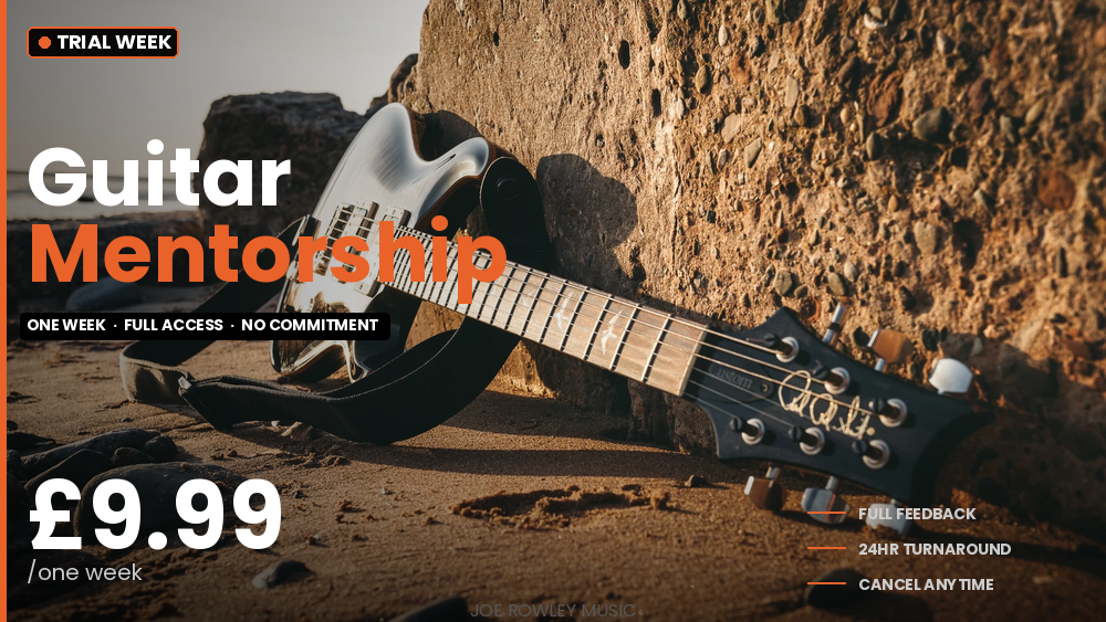 Guitar Mentorship Trial Week